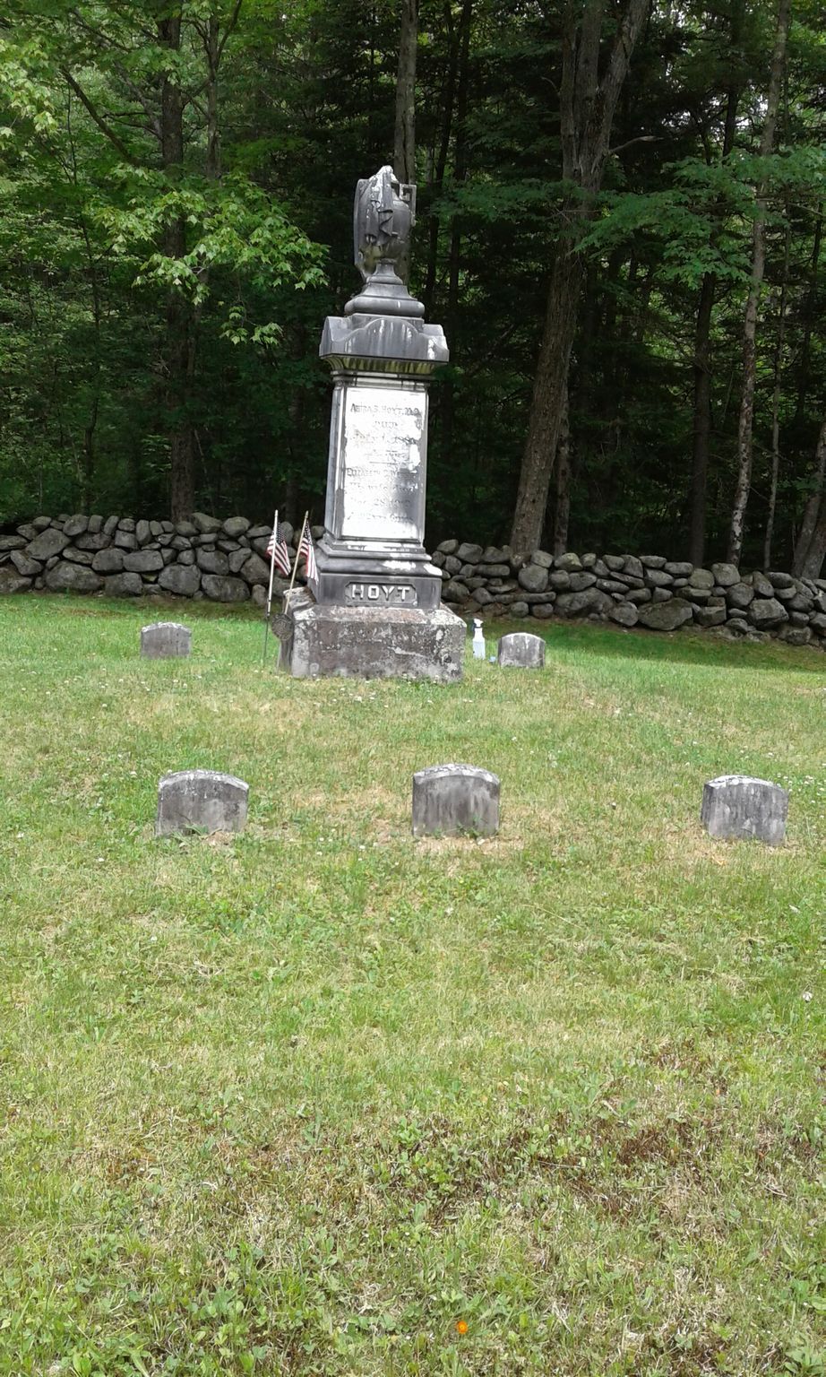 Very large family monument that's been neglected
