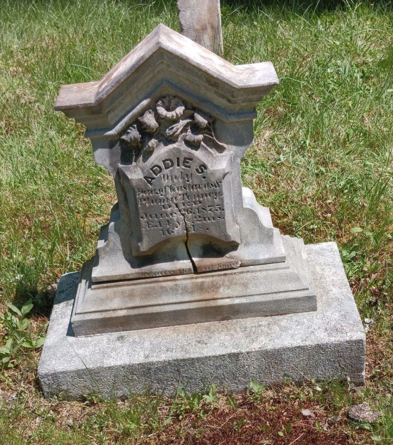 Cleaned & respected gravestone