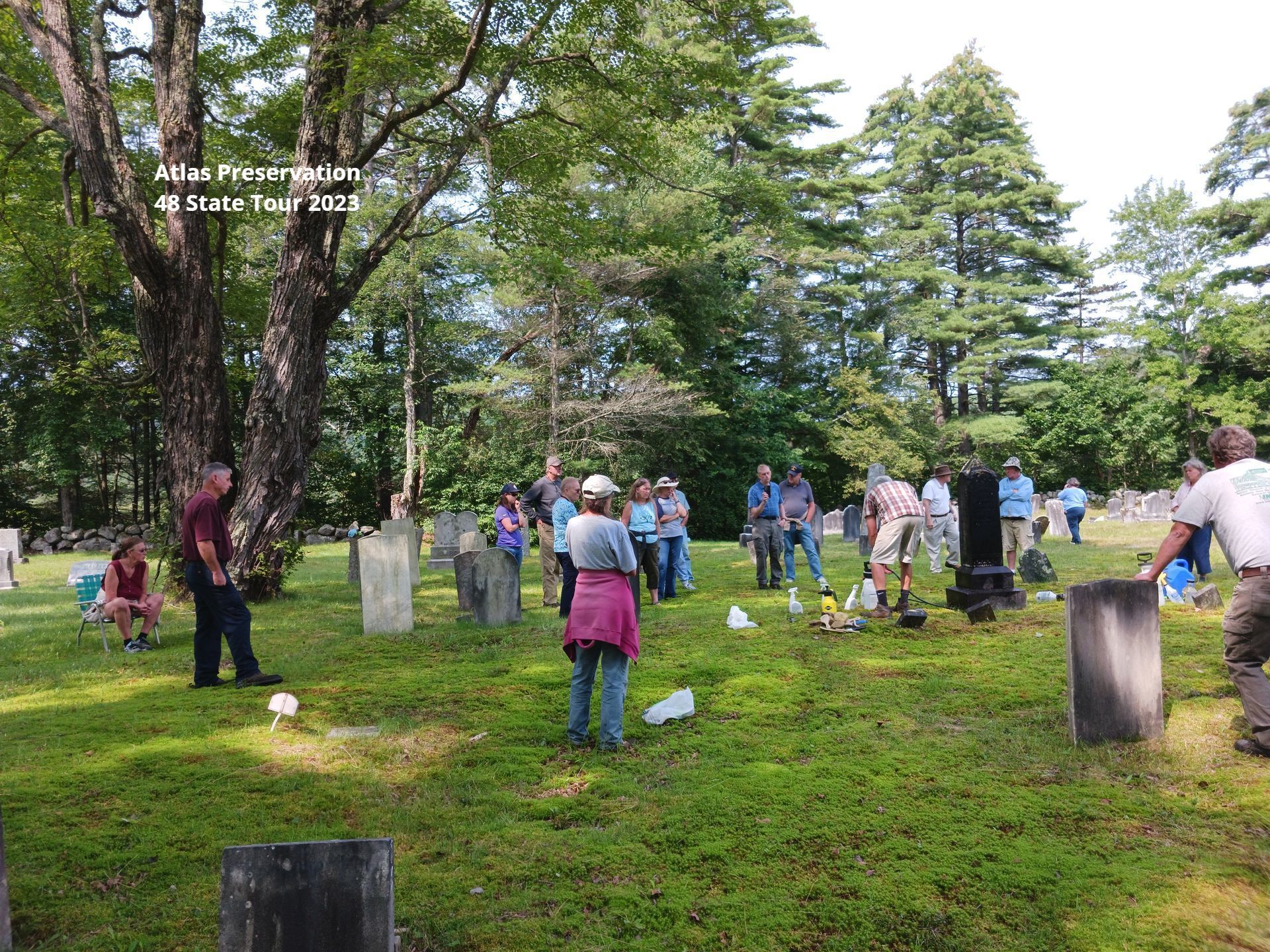 Jonathan Appell of Atlas Preservation 2023 48 State Tour workshop