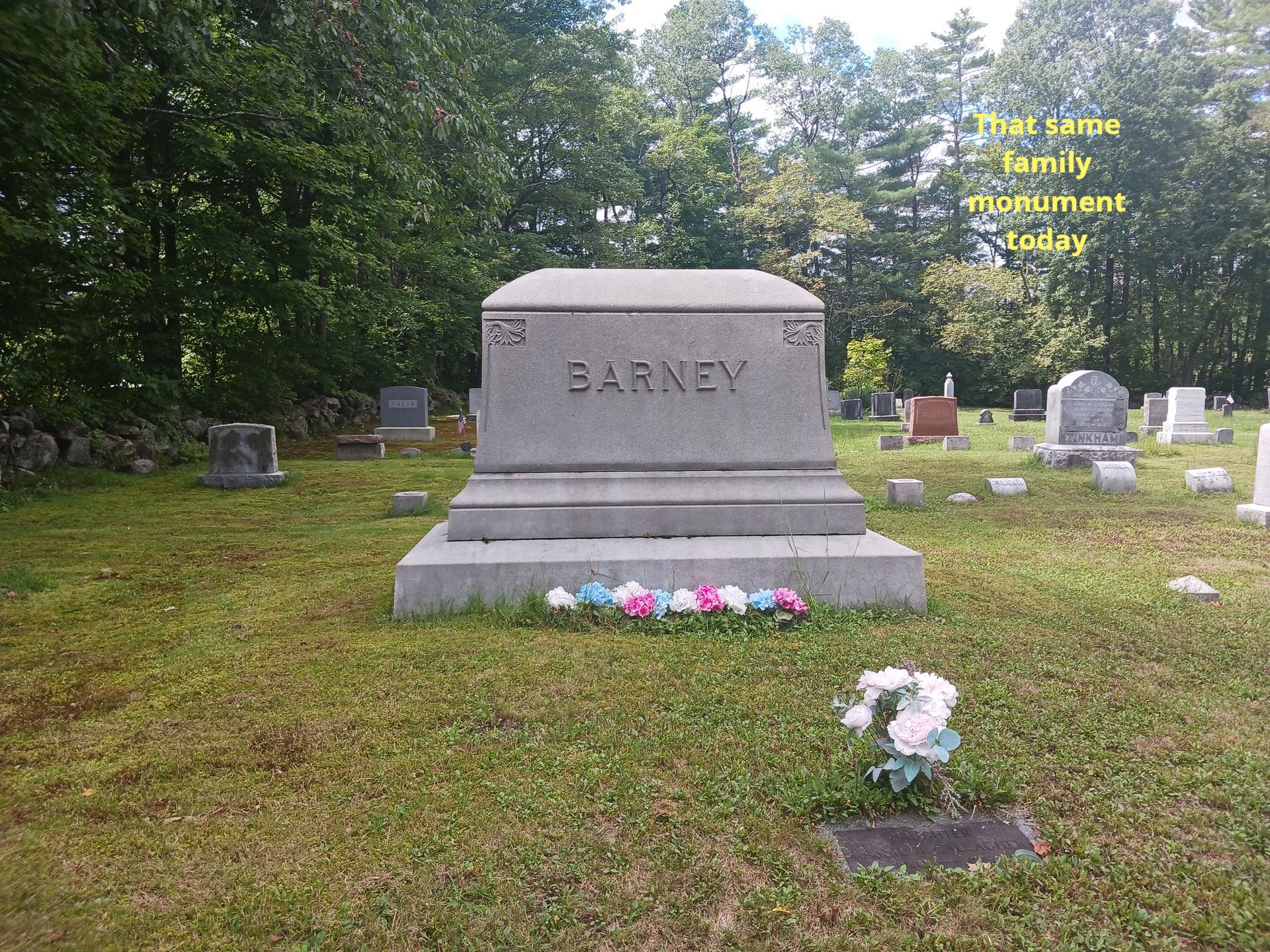 large family monument looking beautiful