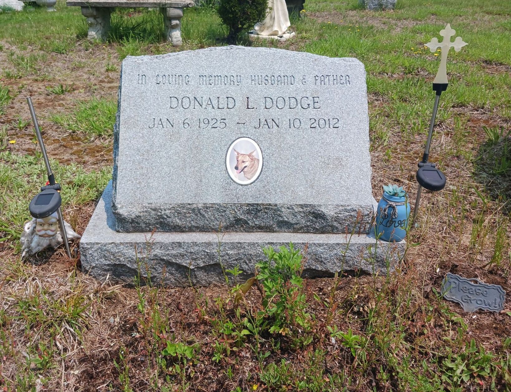 The same stone cleaned & respected
