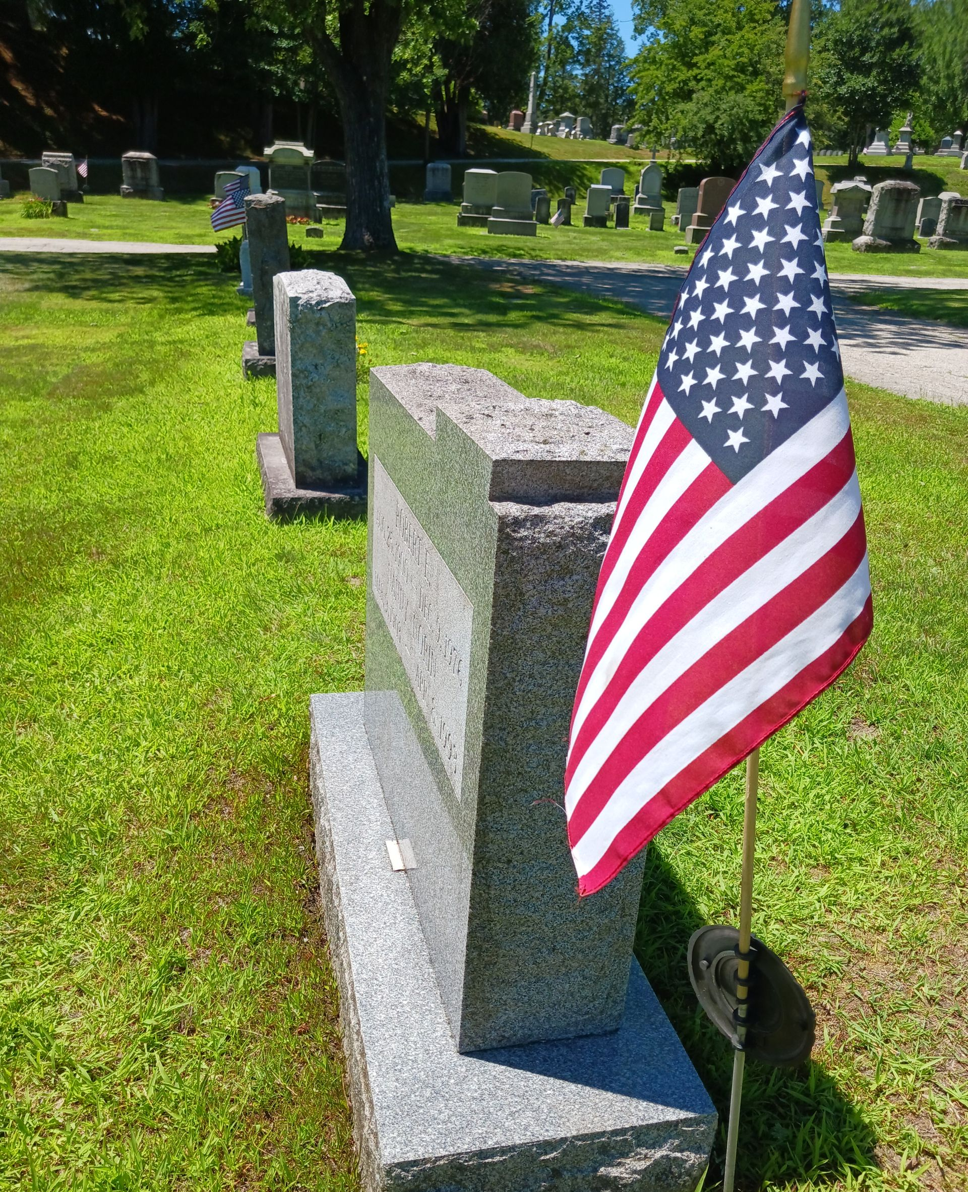 Vetern Gravestone cleaned in 2025