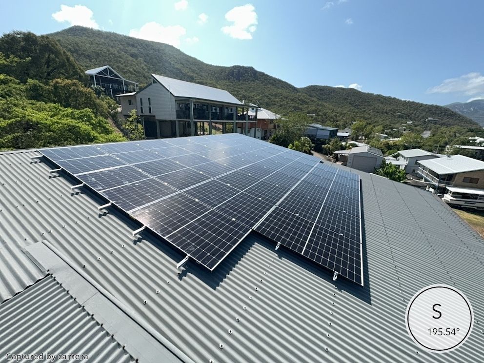 Installation On Roof Of Solar System — Solar Power Whitsunday In Hydeaway Bay, QLD