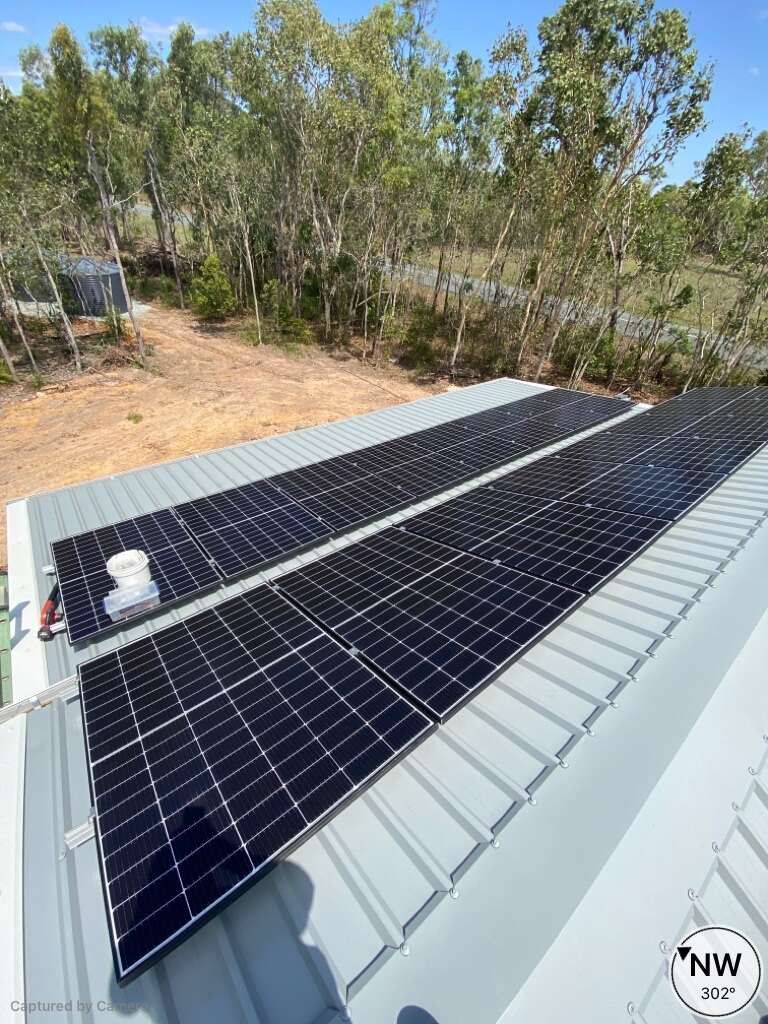 A Roof With A Lot Of Solar Panels On It — Solar Power Whitsunday In Midge Point, QLD