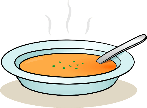 מרק בצל - עם יין לבן וסויה