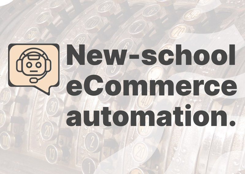What do eCommerce chatbots offer?