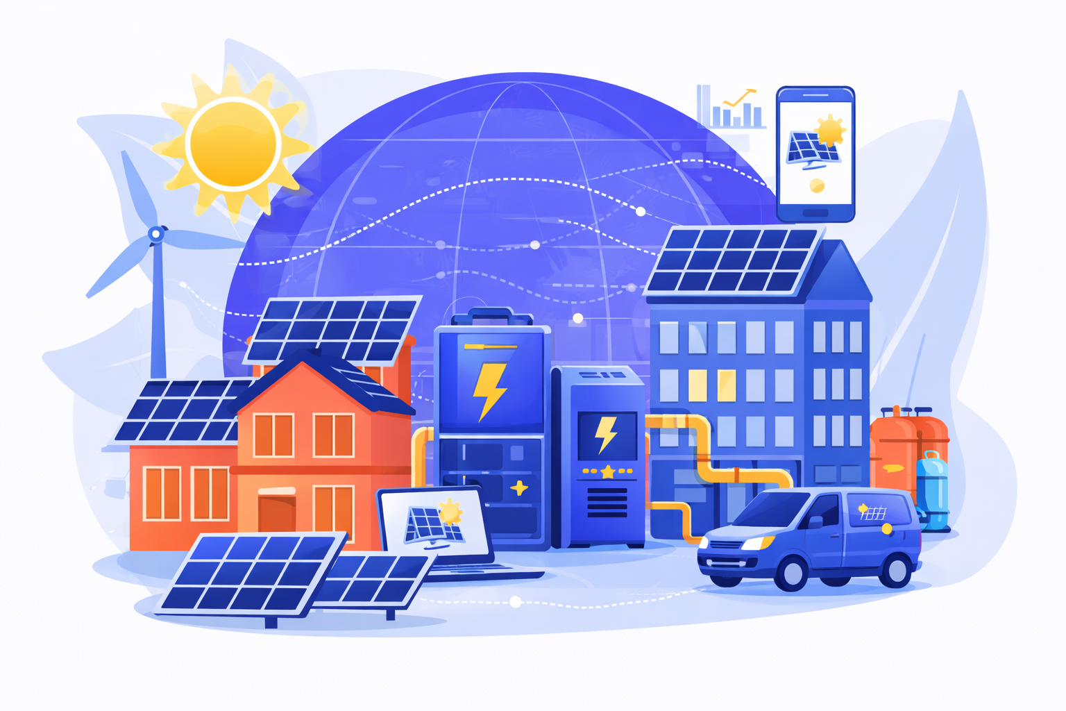 Un gruppo di persone è in piedi attorno a un blocco per appunti con un ombrello rosa.