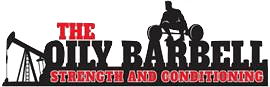 The logo for the oily barbell strength and conditioning