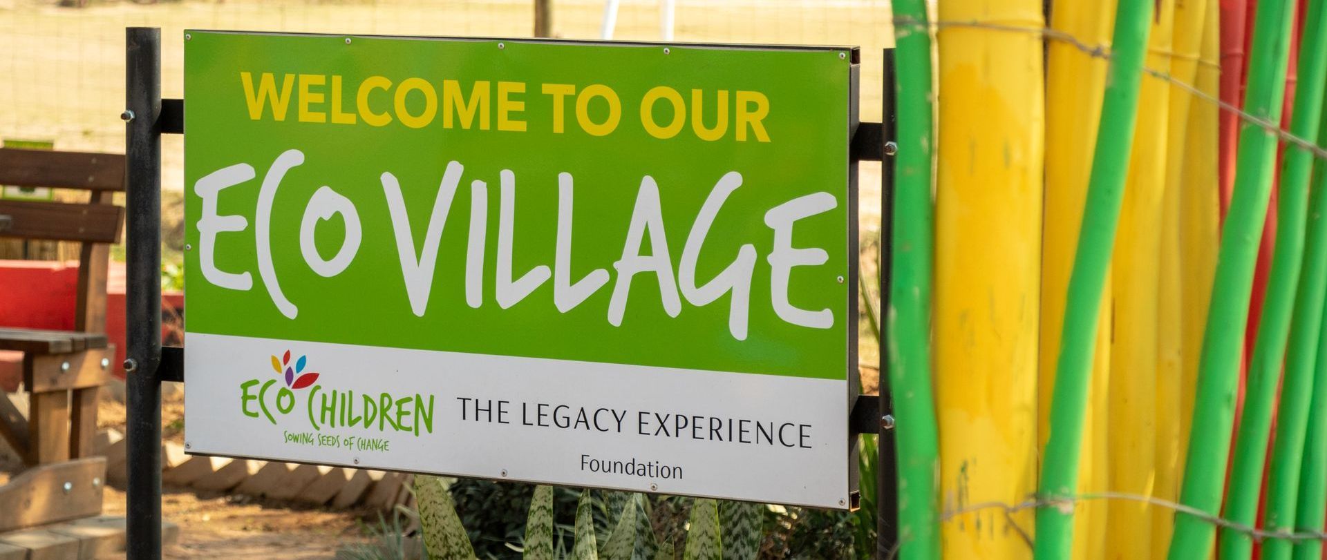 Eco Village Sign