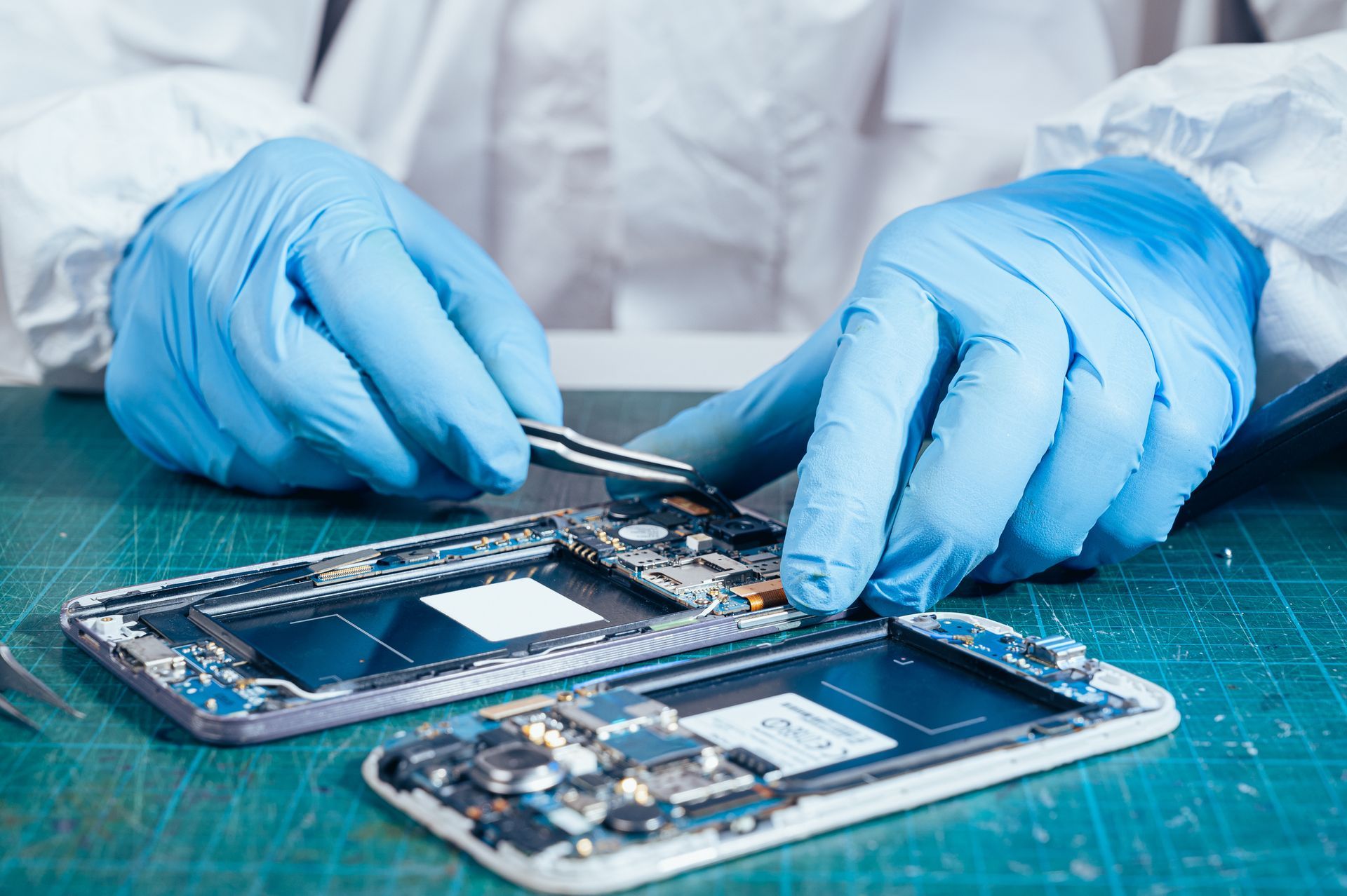 Person Wearing Gloves - Levin, NZ - BL MicroTek Ltd.