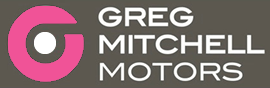 Greg Mitchell motors logo