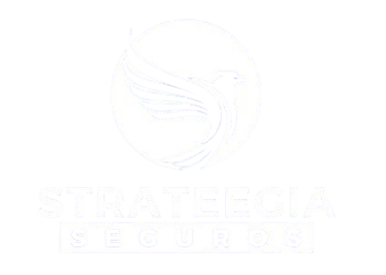 Logotipo blanco: Círculo con pájaro estilizado, 