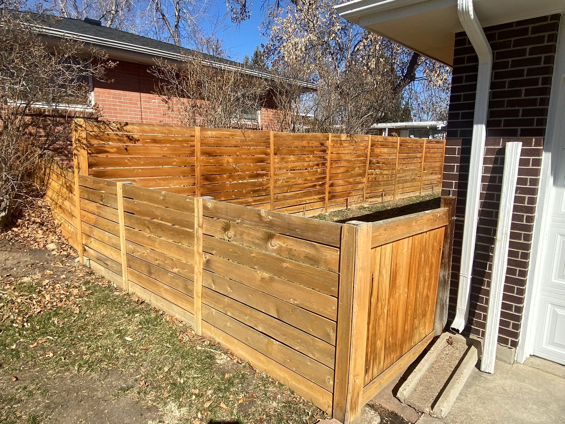 Quality Horizontal Privacy Fence in Littleton, CO