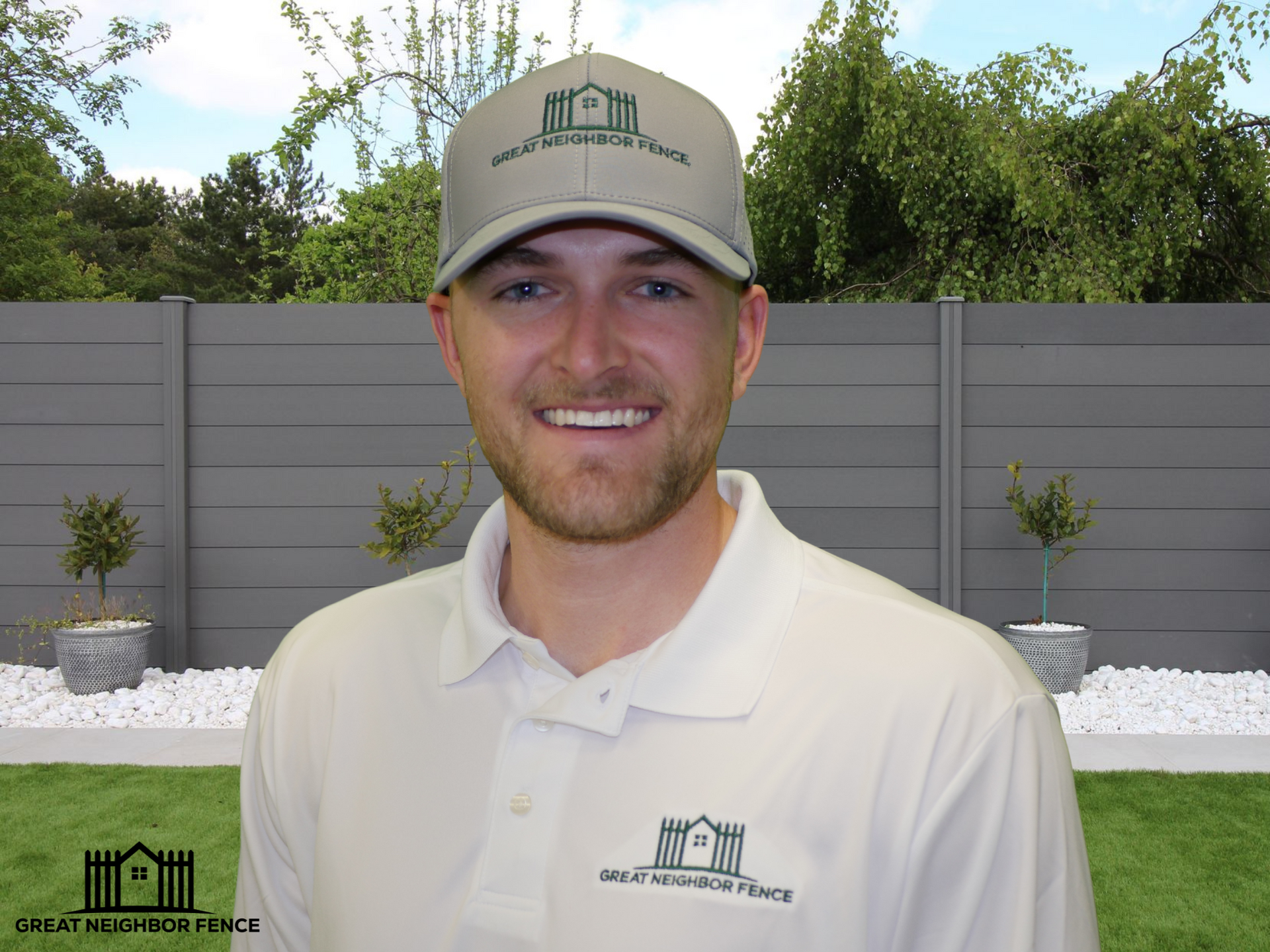 A headshot of the company owner