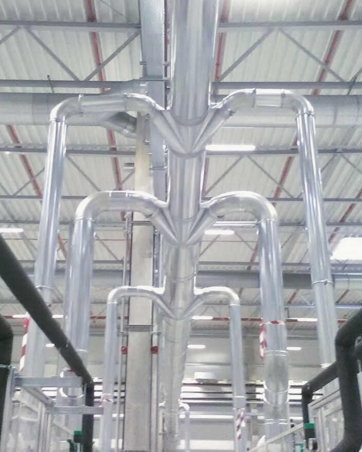 immagine produzione componenti impianti