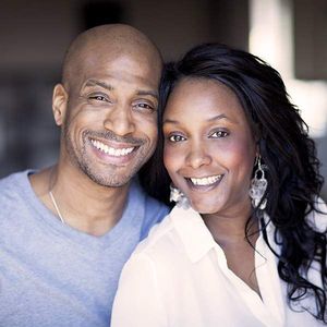 Prosthodontics - smiling couple
