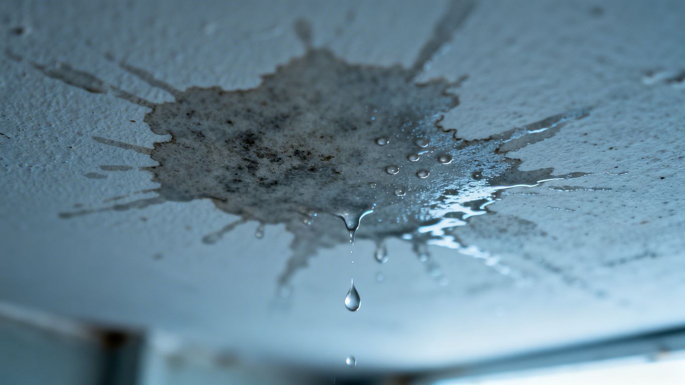 hidden water damage signs