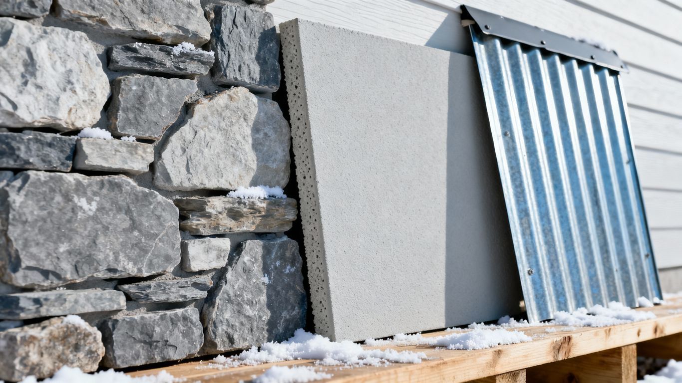 winter exterior materials Ringgold GA