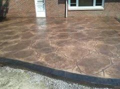 stamped concrete
