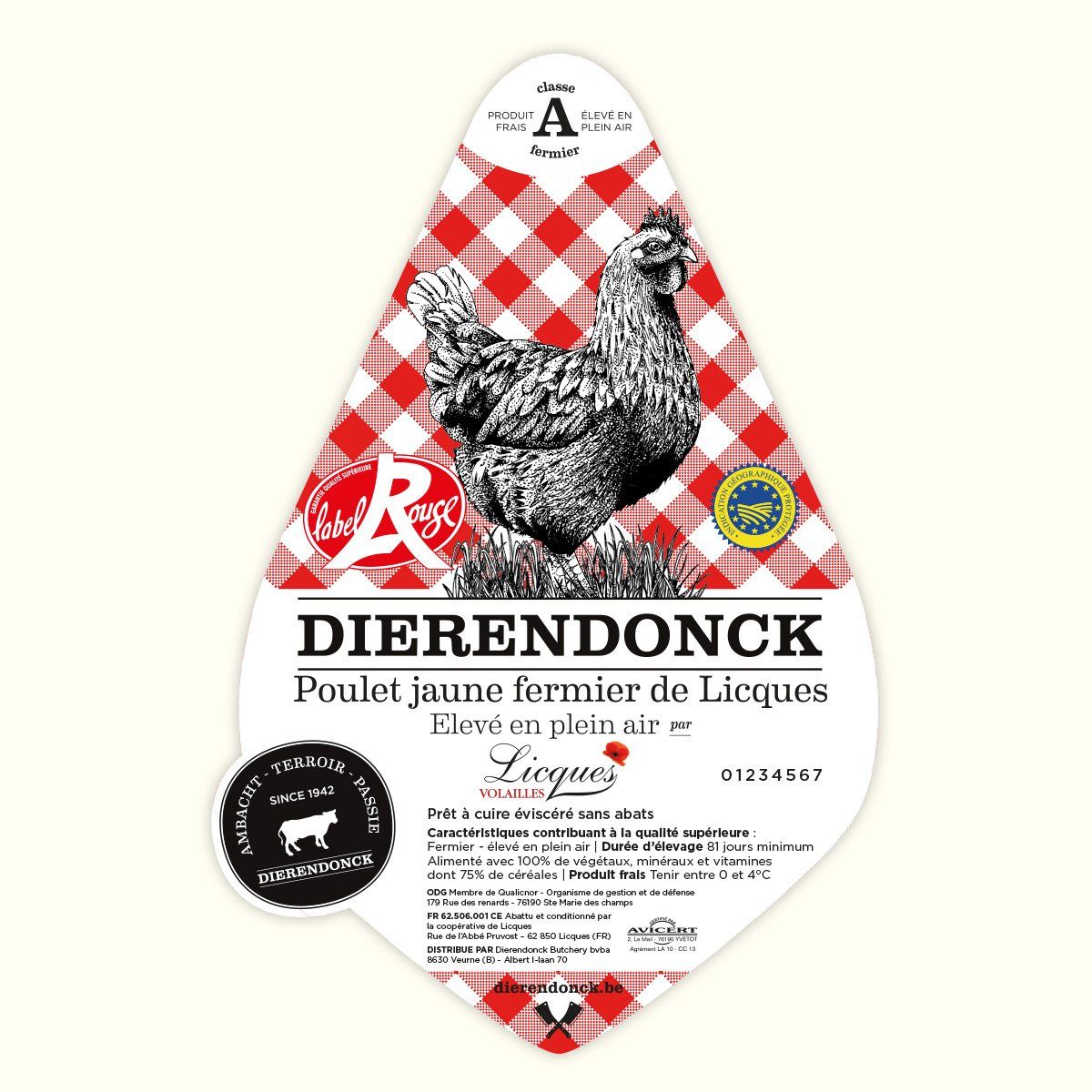 Dierendonck label packaging