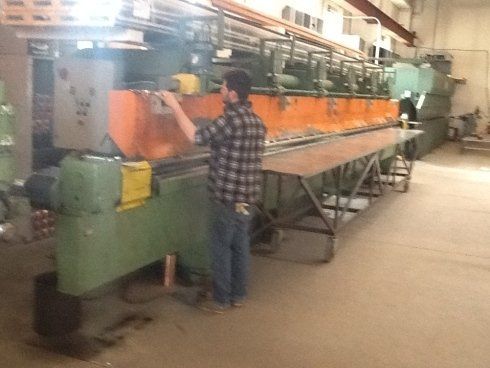 taglio lamiere per l'edilizia