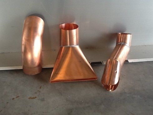 manufatti in rame per edilizia