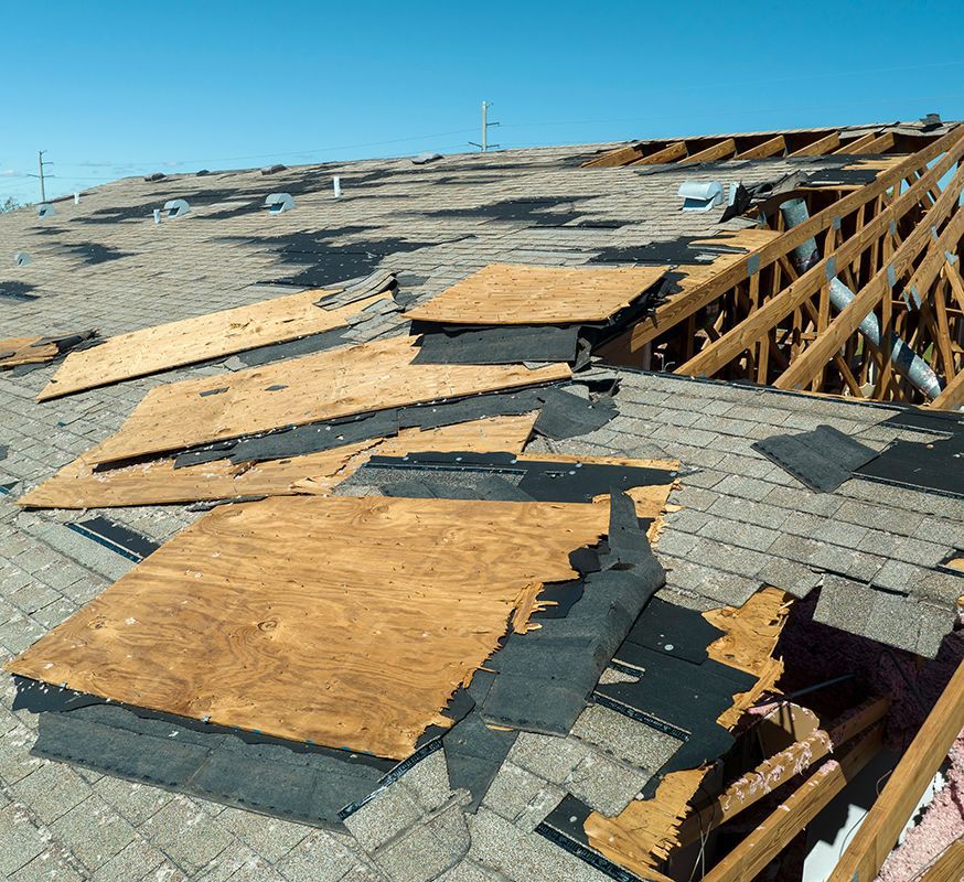 Damaged Roof