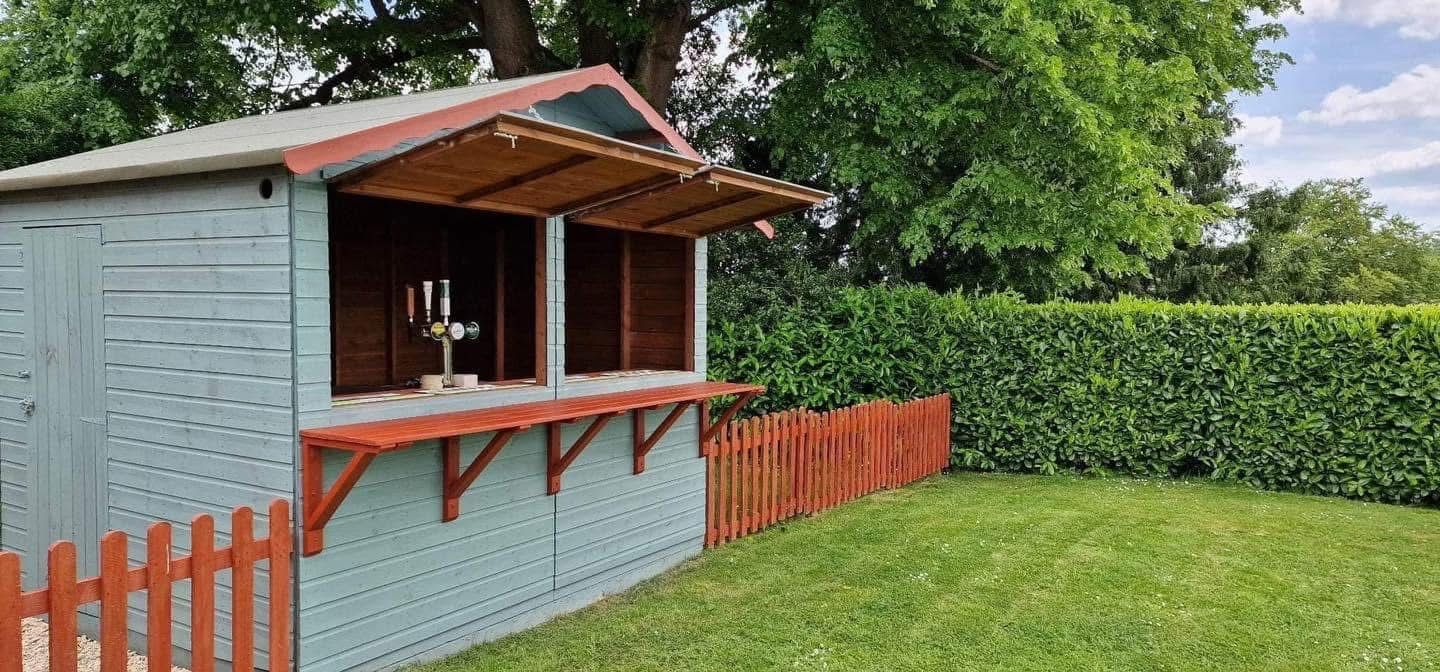 Outdoor Bar for Garden Parties at the Shrubbery Hotel Ilminster
