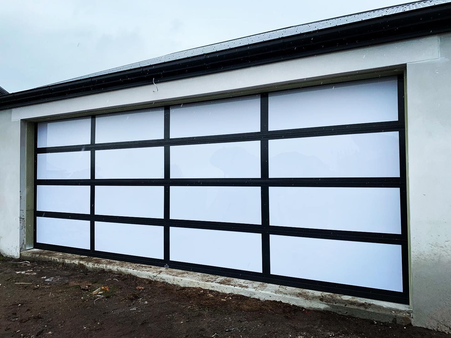 clear sectional garage door gold coast