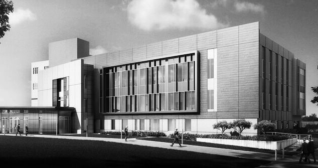 A commercial building