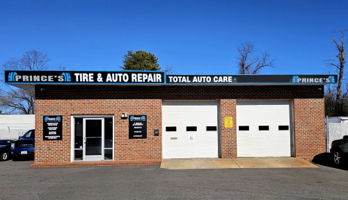Shop Front | Prince’s Tire and Auto Repair