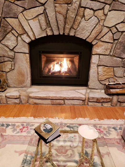Simple and Compact Fireplace - Fireplace in Lake George, NY
