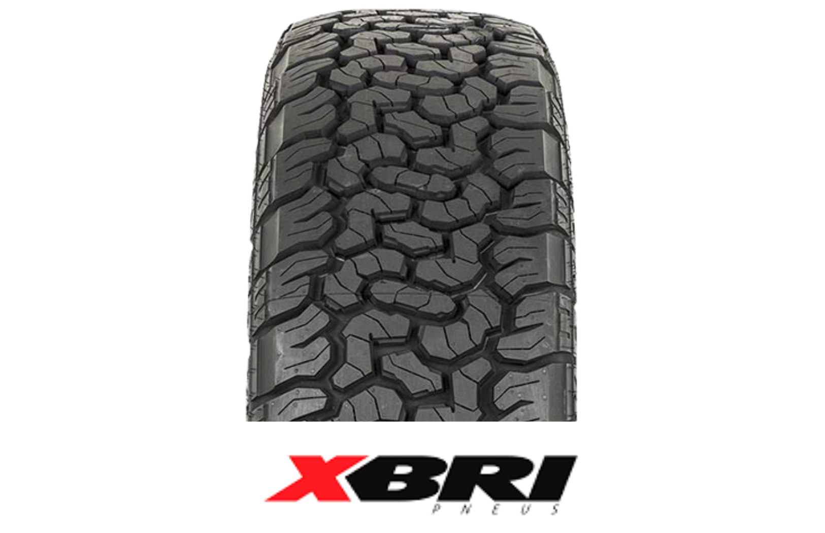 Padrão de piso de pneu off-road preto com o logotipo 