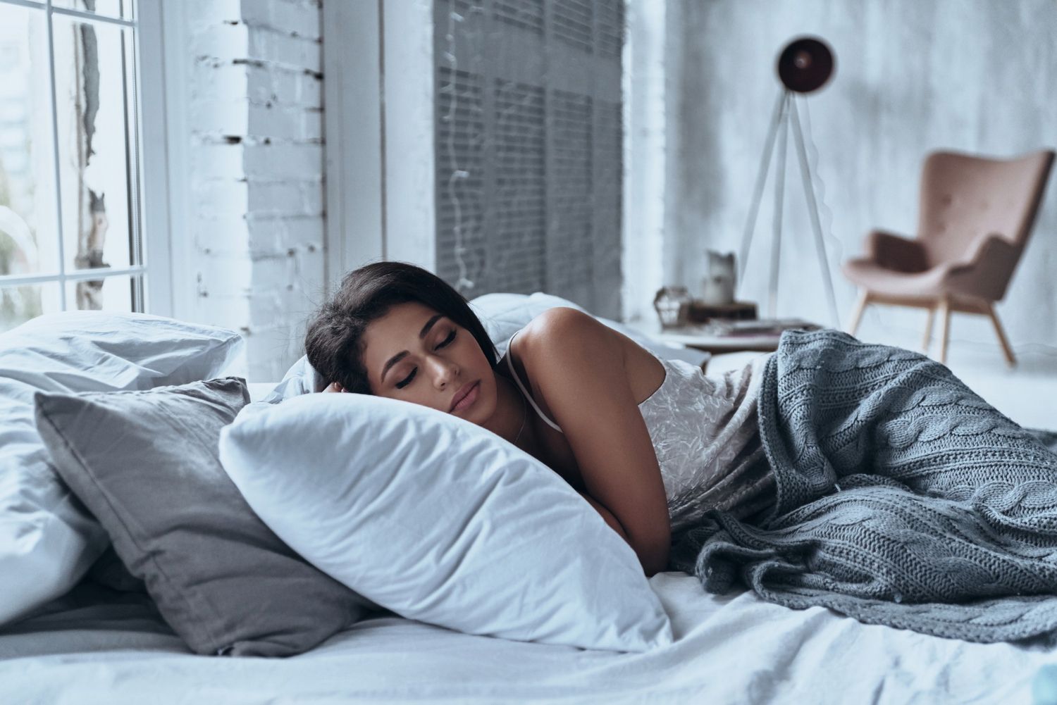 woman sleeping