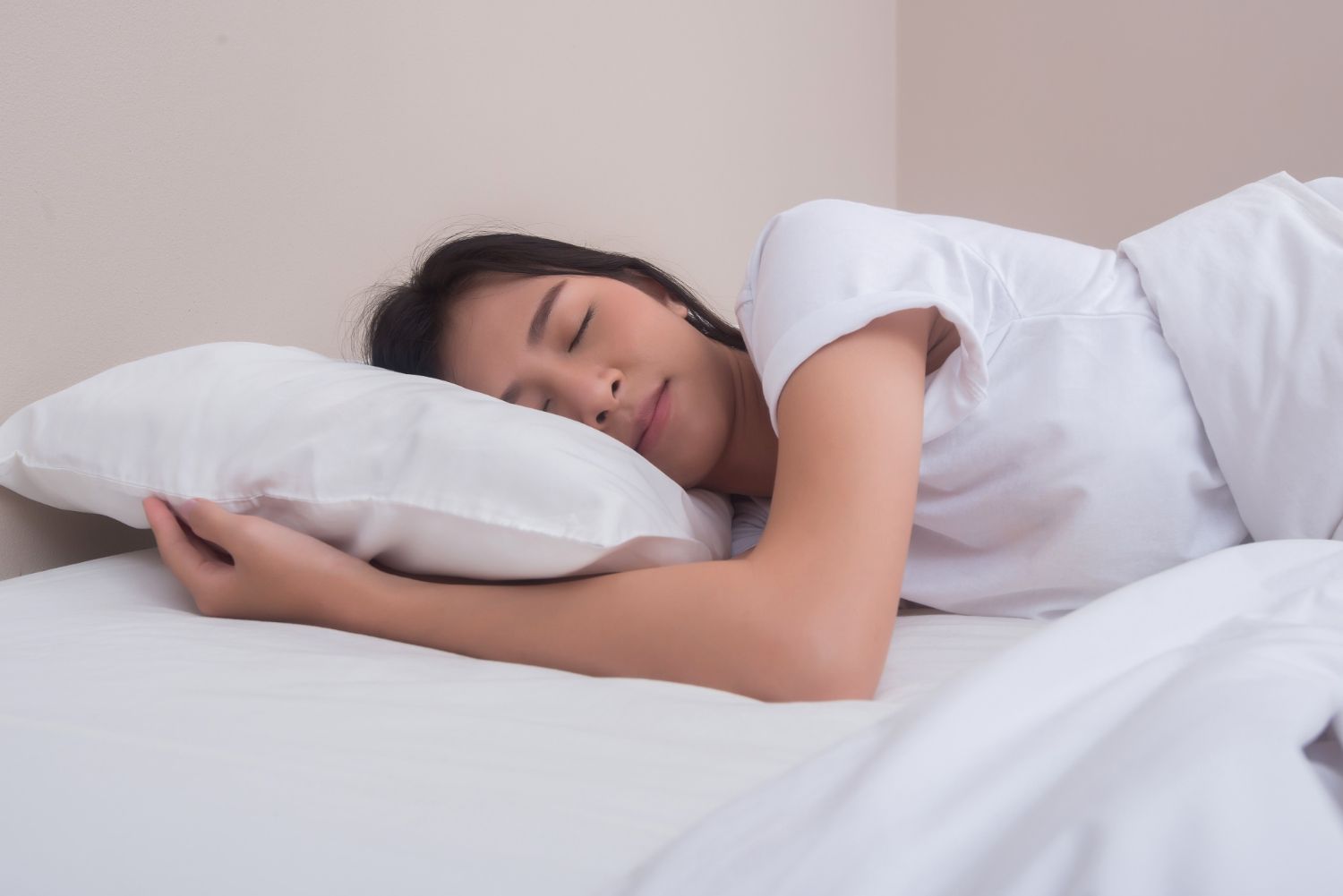 woman sleeping