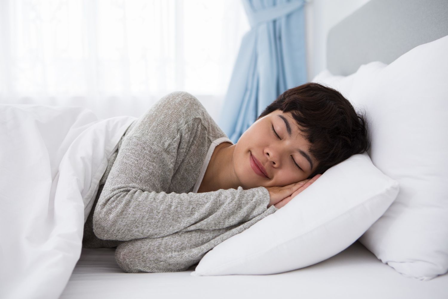 woman sleeping