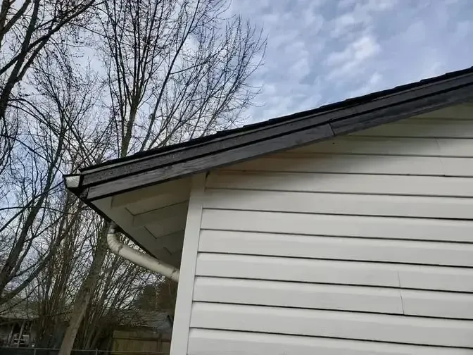 Finished look of home exterior after professional painting service from Ash Painting