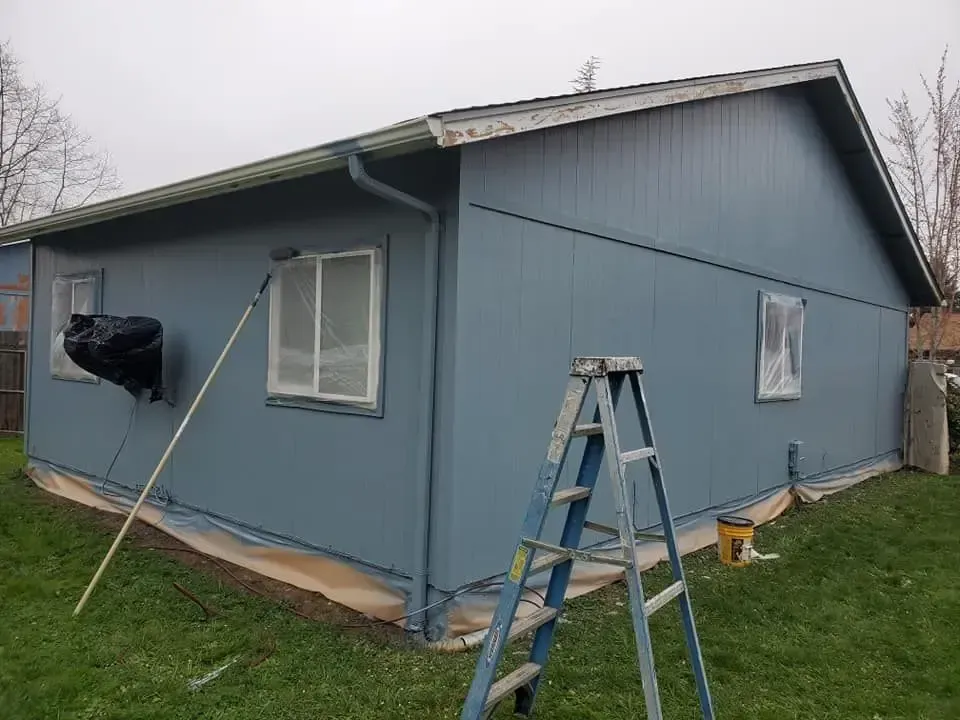 home exterior after painting service