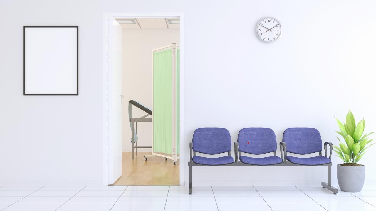 healthcare interior colors