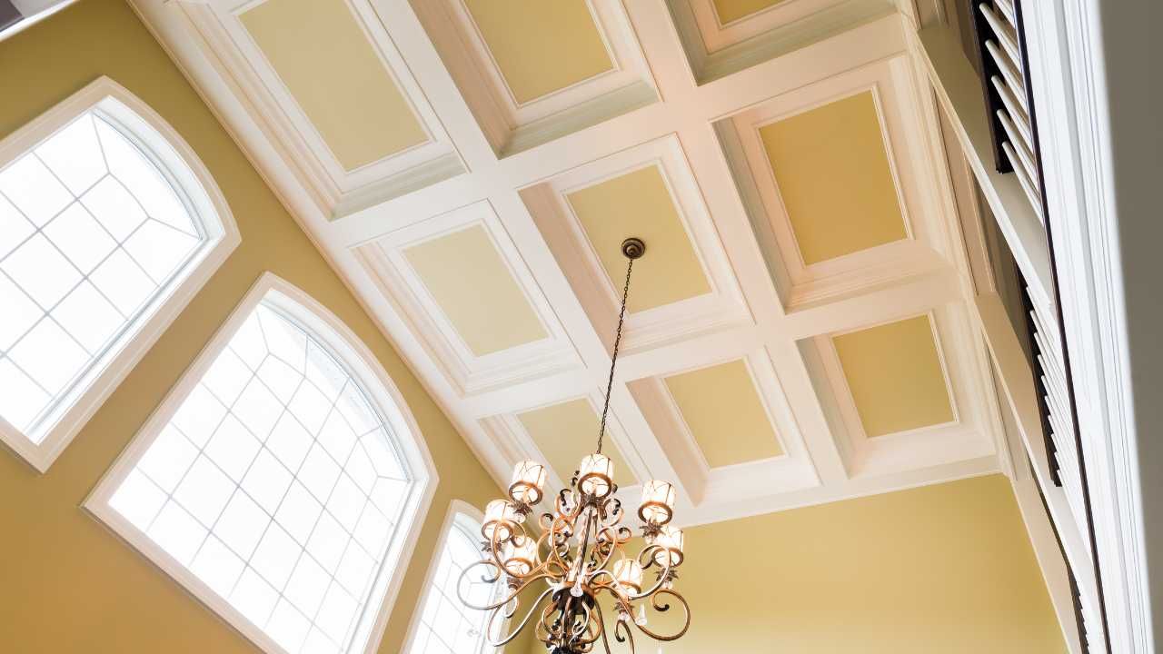 High-ceiling painting in Eugene, OR