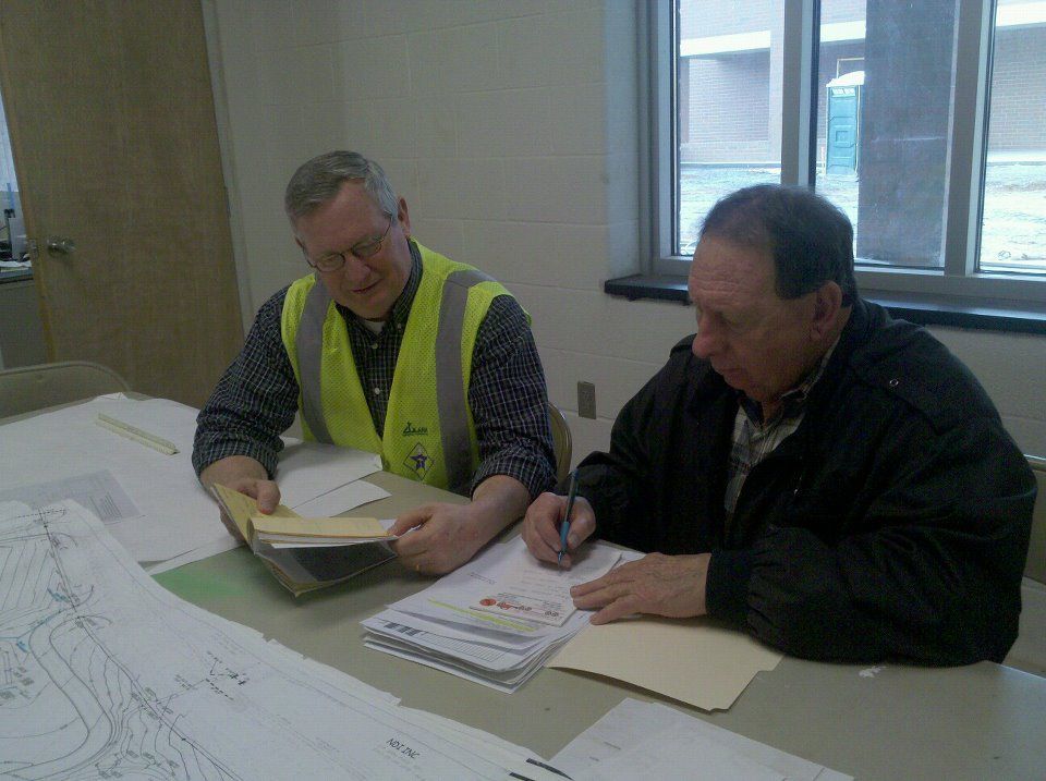One Of Our Estimators Onsite