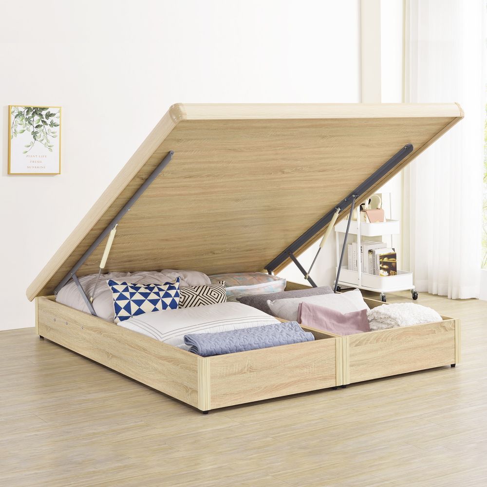 AAA 收納空間後掀床 - 3.5尺單人款