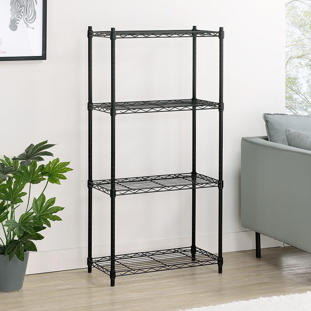 AAA 六分管輕型四層波浪架 60x30x120cm - 3色可選