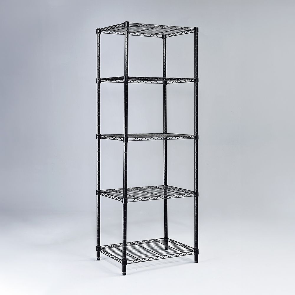 AAA 輕型五層烤漆波浪架 60x45x180cm - 2色可選