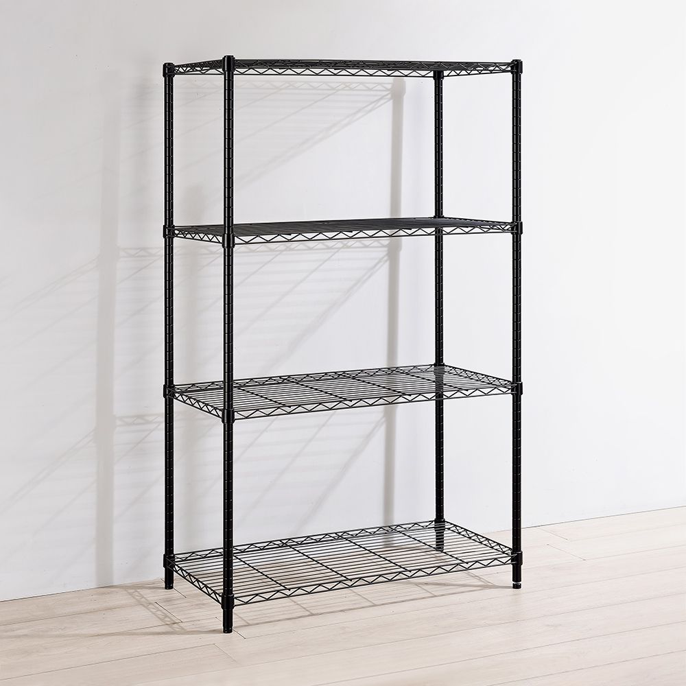 AAA 輕型四層烤漆波浪架 90x45x150cm - 2色可選