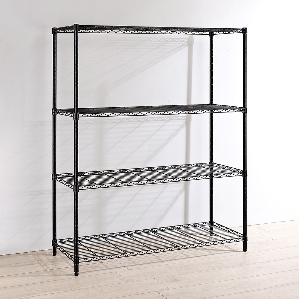 AAA 輕型四層烤漆波浪架 120x45x150cm - 2色可選