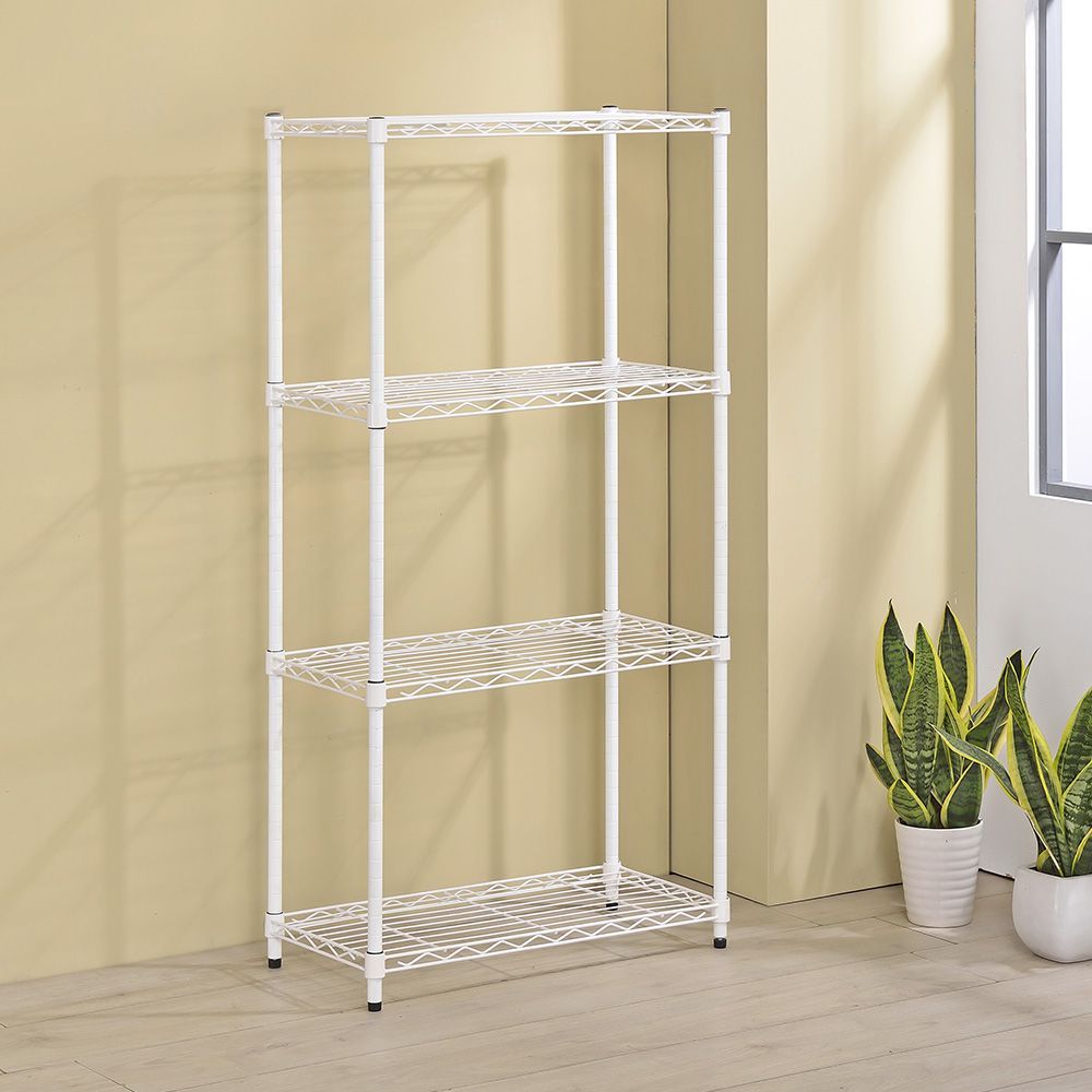 AAA 六分管輕型四層波浪架 60x30x120cm - 3色可選