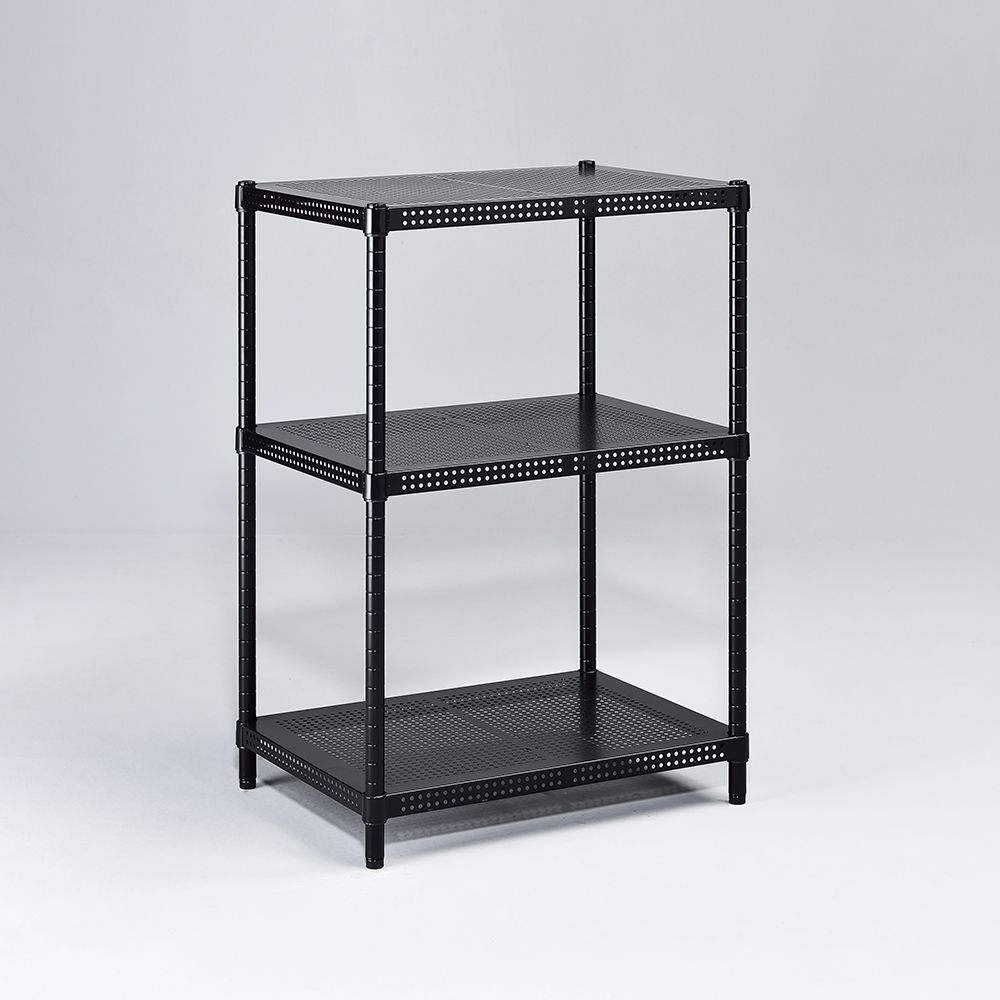 AAA 耐重沖孔式三層烤漆置物架 60x45x90cm - 2色可選
