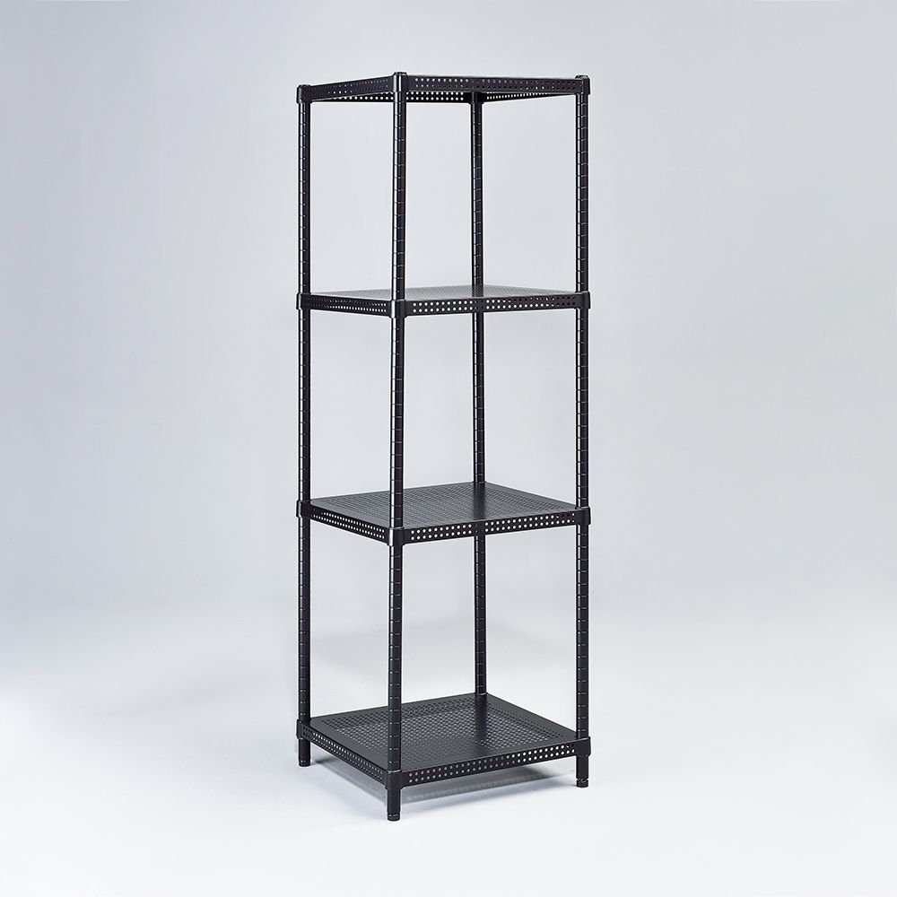 AAA 耐重沖孔式四層烤漆置物架 60x45x180cm - 2色可選