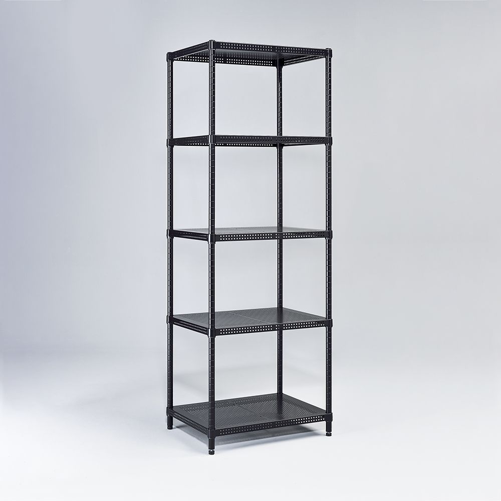 AAA 耐重沖孔式五層烤漆置物架 60x45x150cm - 2色可選